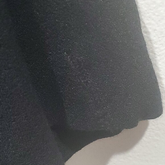 ELLA Moss Ivana Black Long Sleeved Collared Romper, Size S - Picture 7 of 12